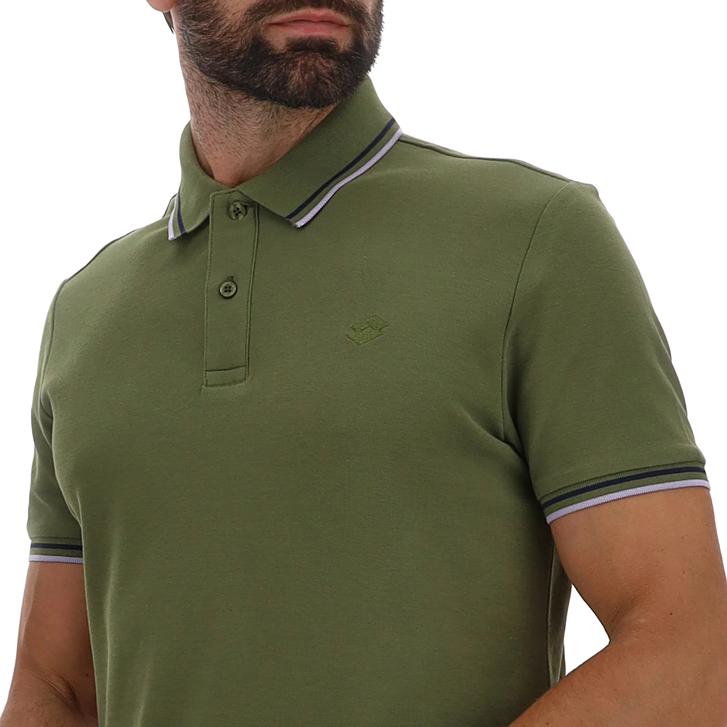 POLO TEMPO LIBERO CLASSICA VERDE SCURO - Image 3