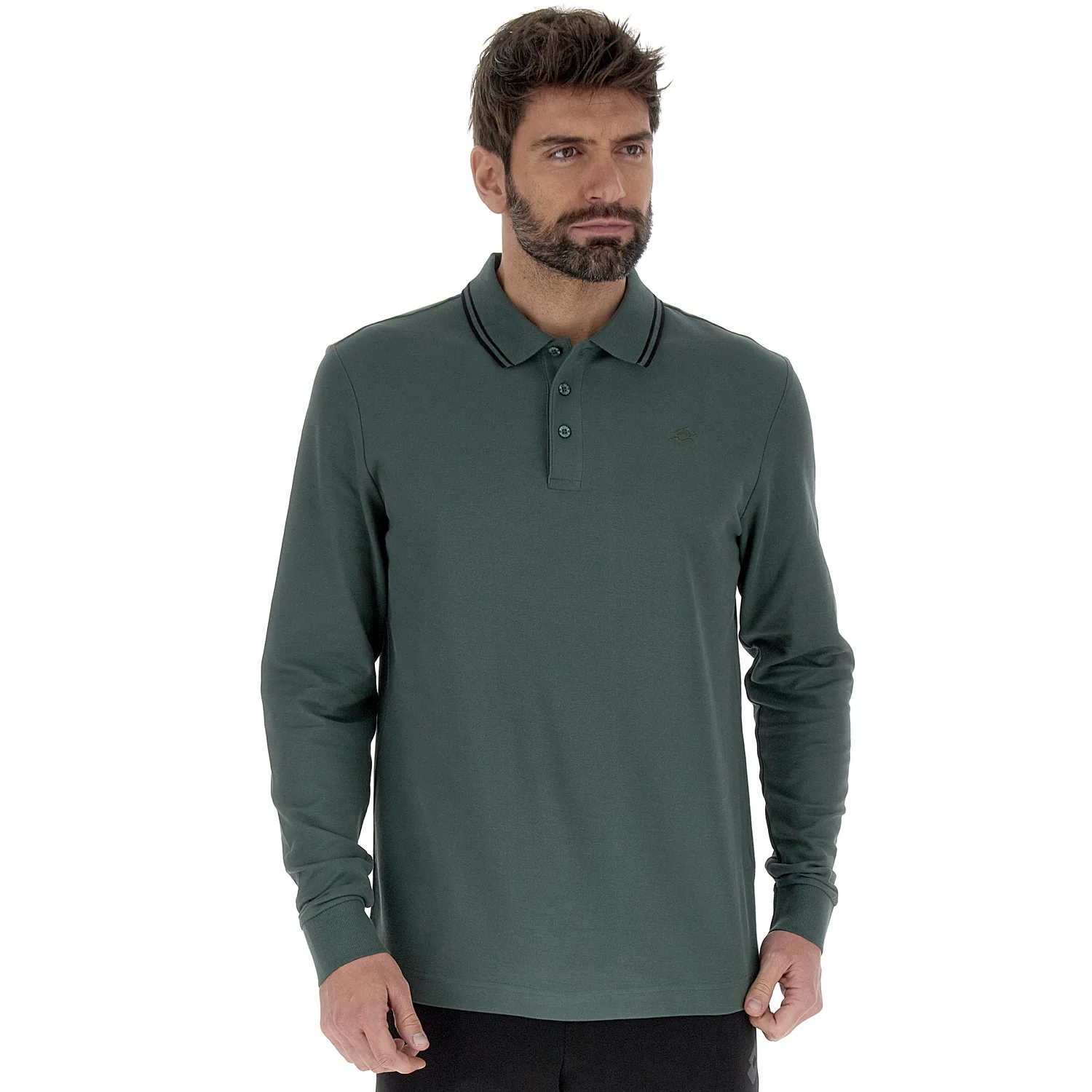 POLO TEMPO LIBERO CLASSICA VERDE SCURO