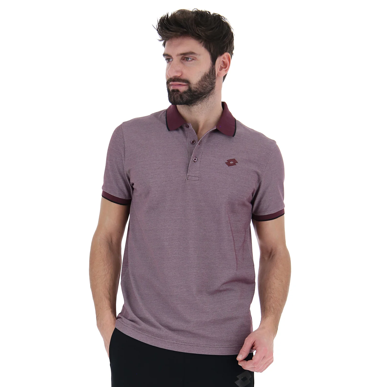 POLO TEMPO LIBERO FIRENZE ROSSO SCURO