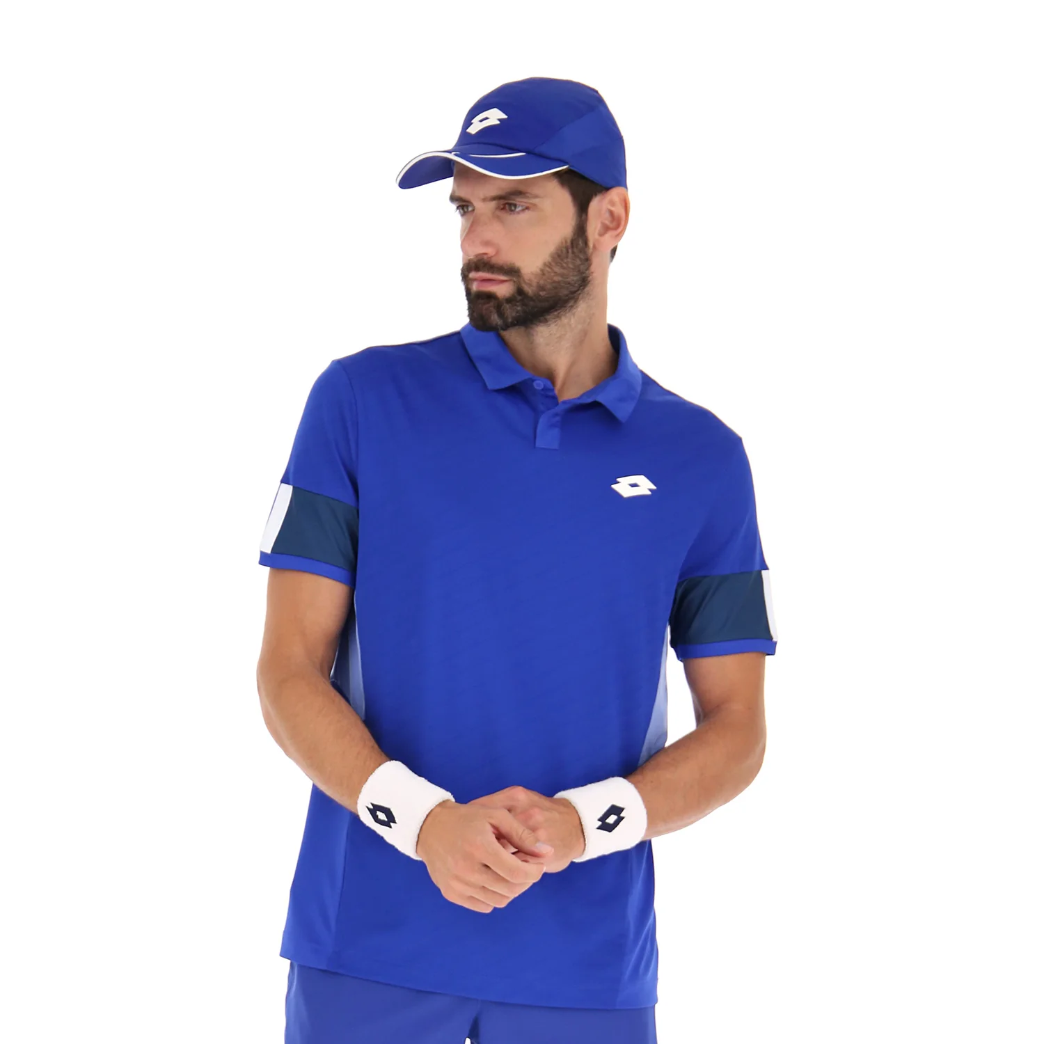 POLO TENNIS TECH BLU