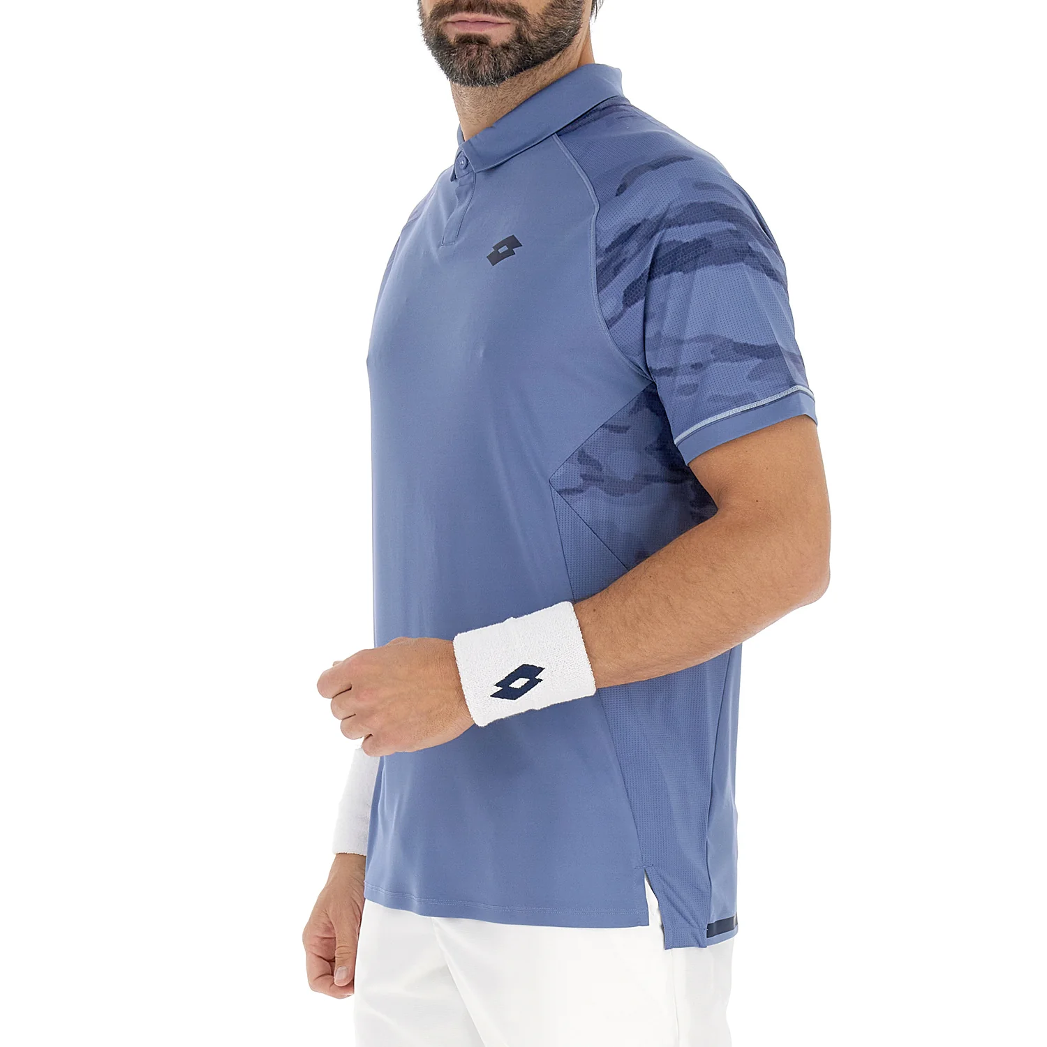 POLO TENNIS TECH D1 AZZURRO - Image 3