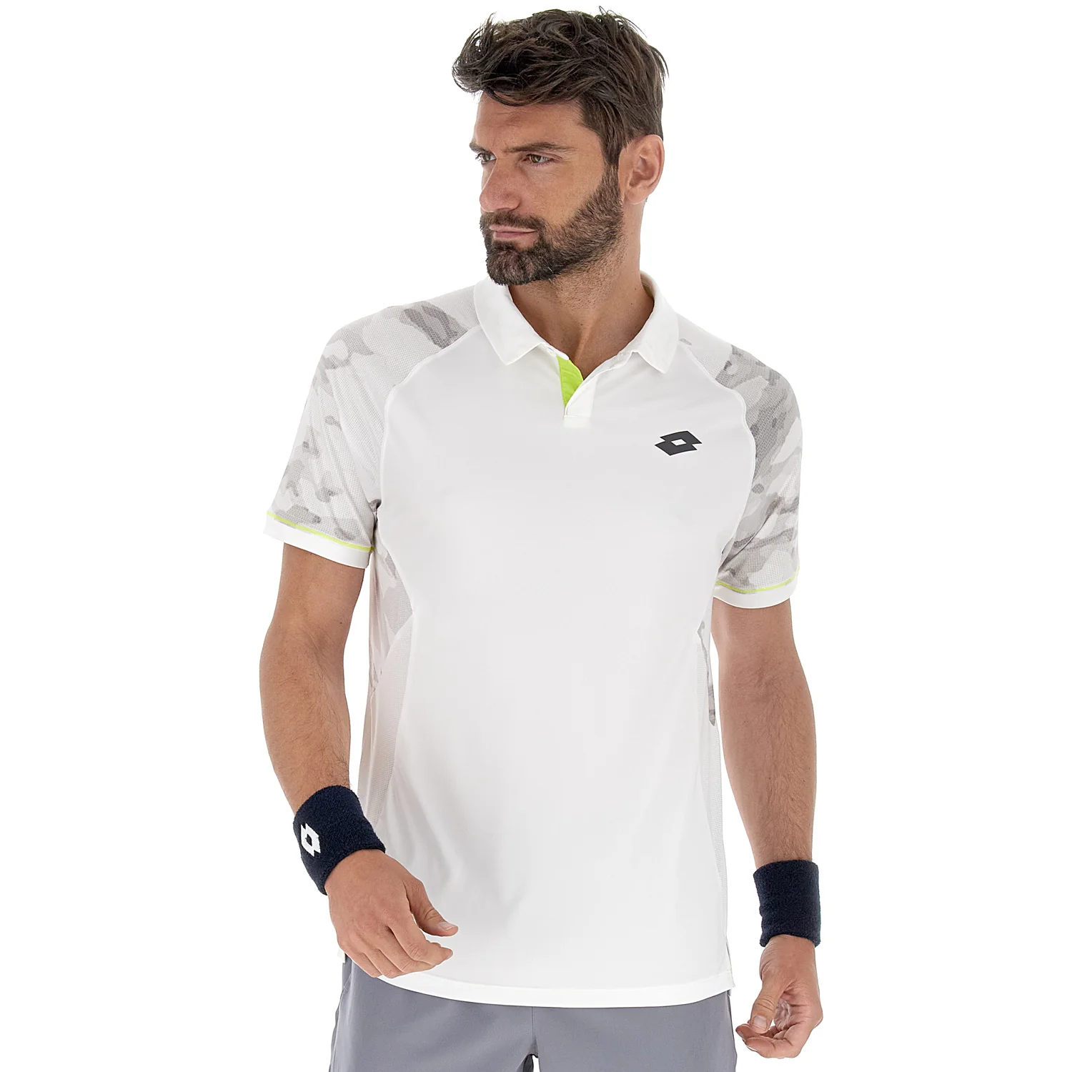 POLO TENNIS TECH D1 BIANCO