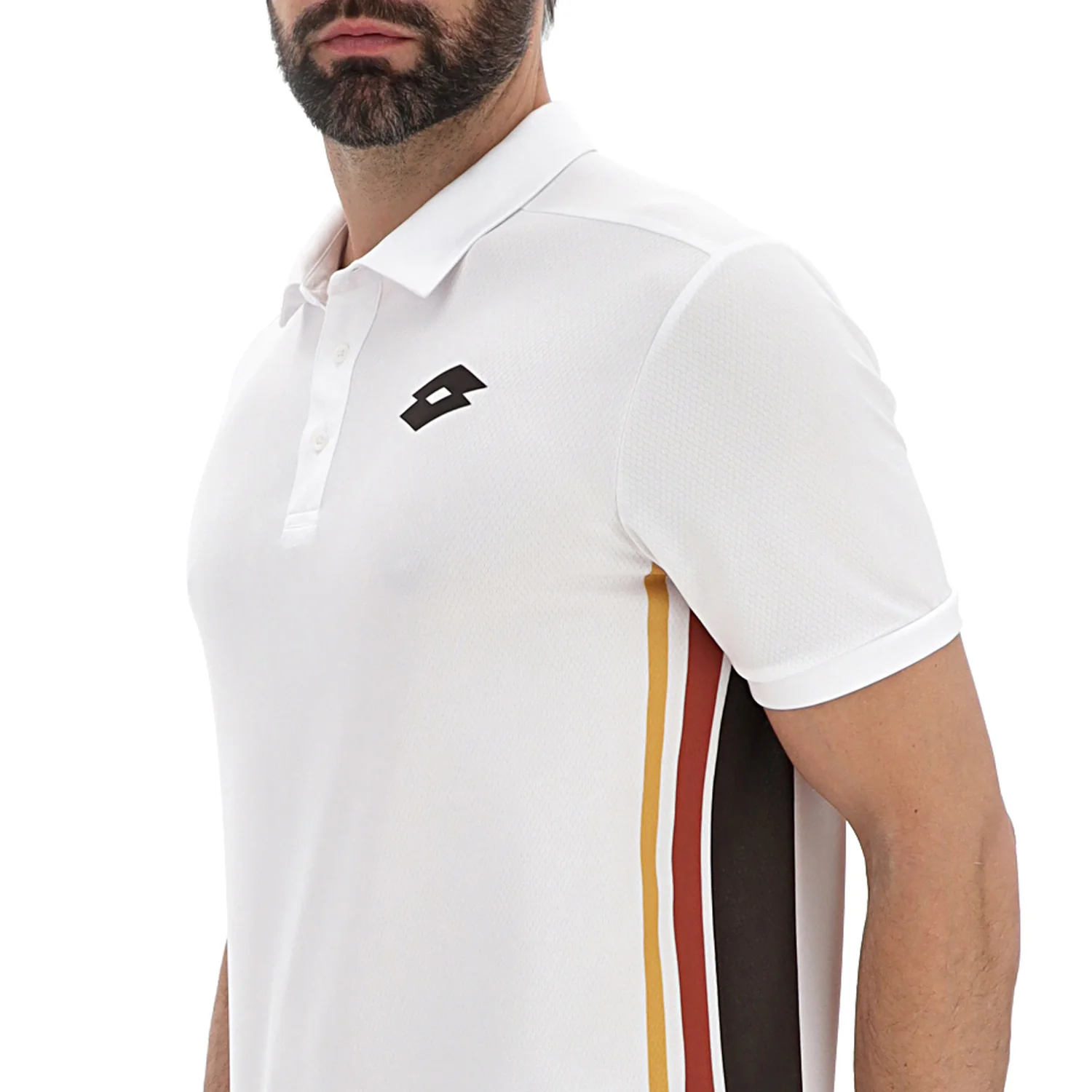 POLO TENNIS TECH D1 BIANCO - Image 3