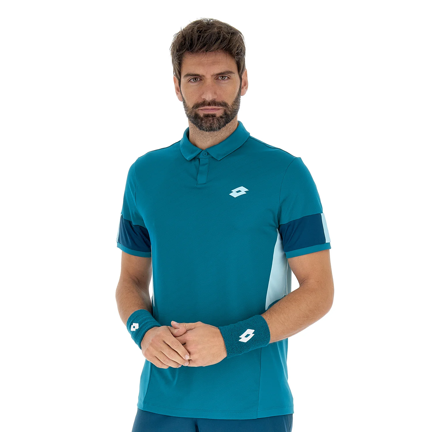 POLO TENNIS TECH D1 BLU