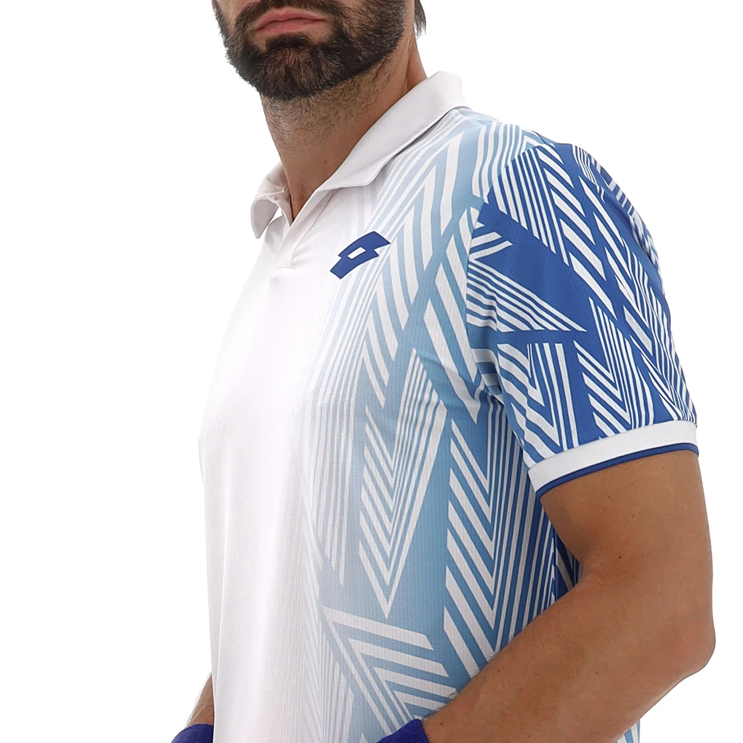 POLO TENNIS TECH D3 BIANCO - Image 3