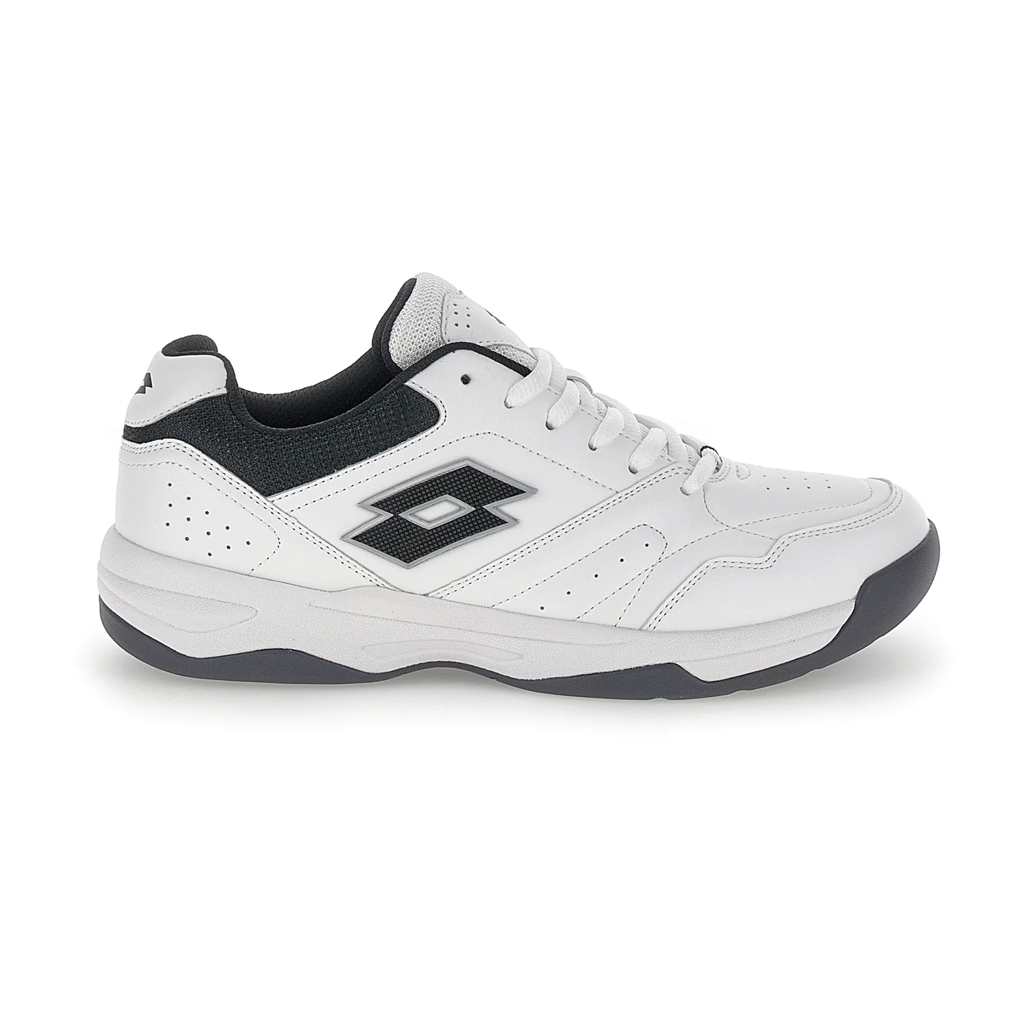 SCARPE COURT LOGO BIANCO