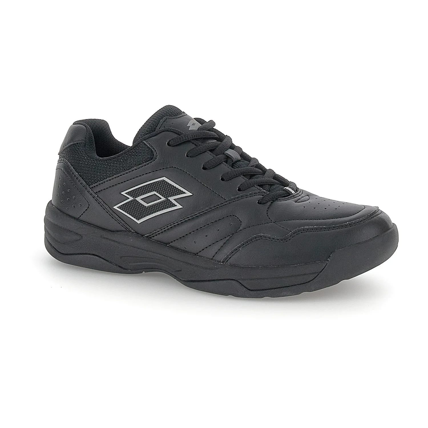 SCARPE COURT LOGO NERO - Image 2
