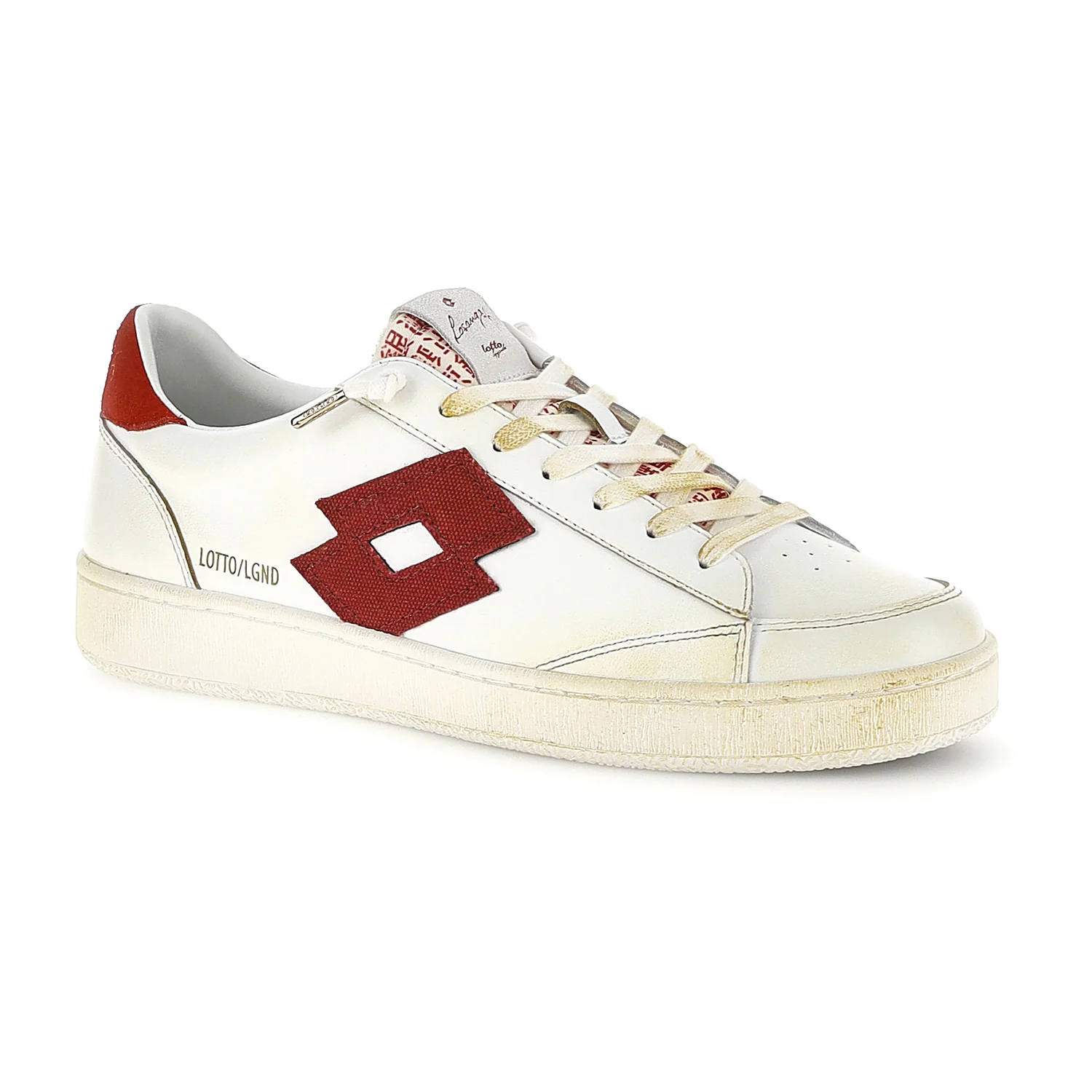 SCARPE LOSANGA '76 VINTAGE BIANCO - Image 2