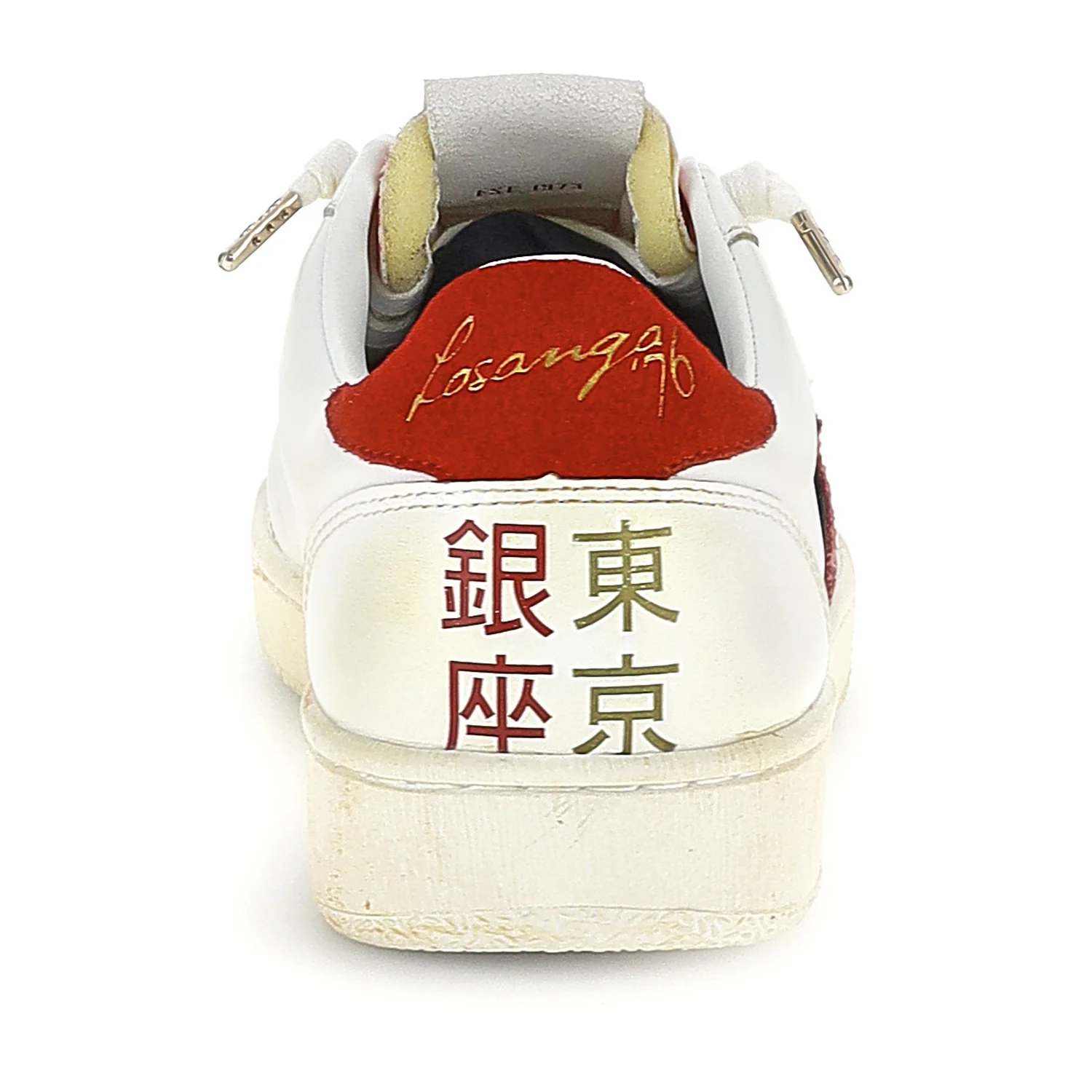 SCARPE LOSANGA '76 VINTAGE BIANCO - Image 5