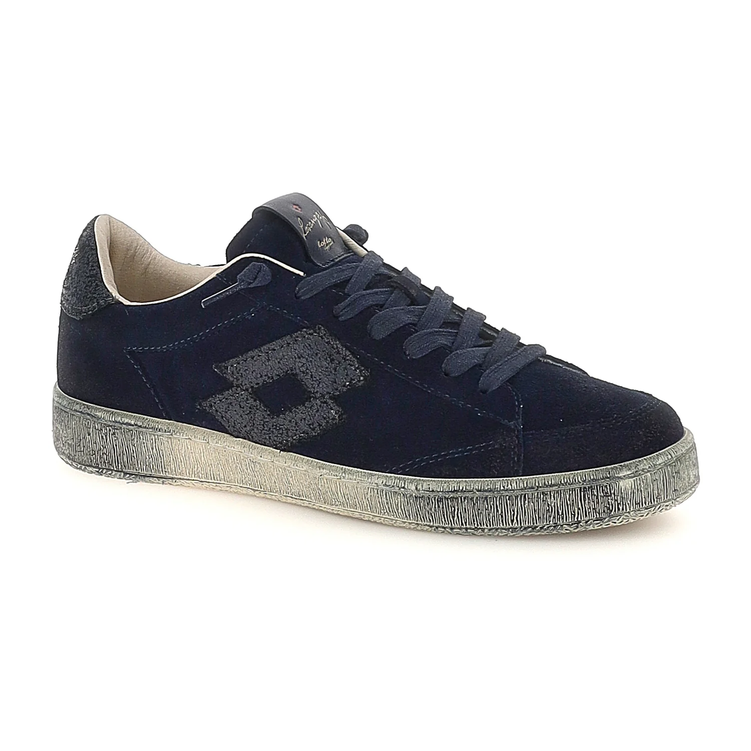 SCARPE LOSANGA '76 WAXED SUE BLU SCURO - Image 2