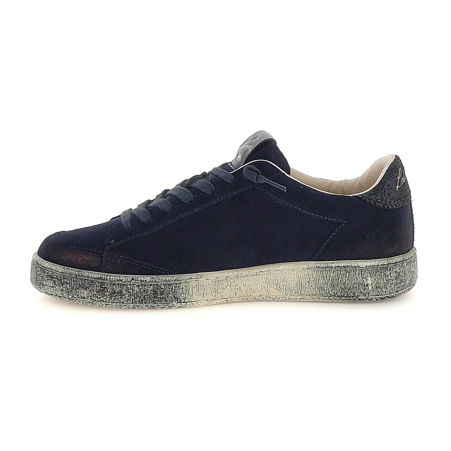 SCARPE LOSANGA '76 WAXED SUE BLU SCURO - Image 3