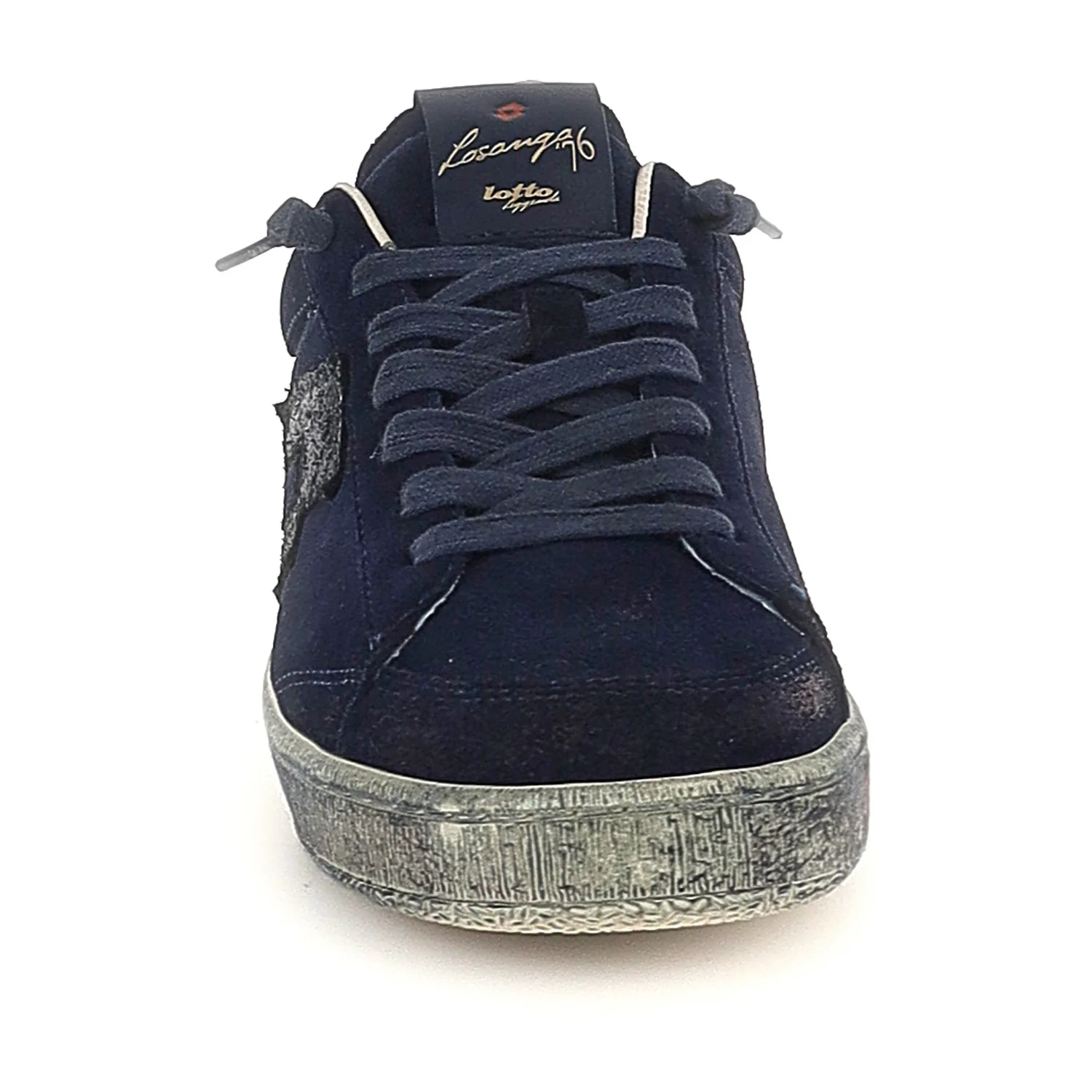 SCARPE LOSANGA '76 WAXED SUE BLU SCURO - Image 4