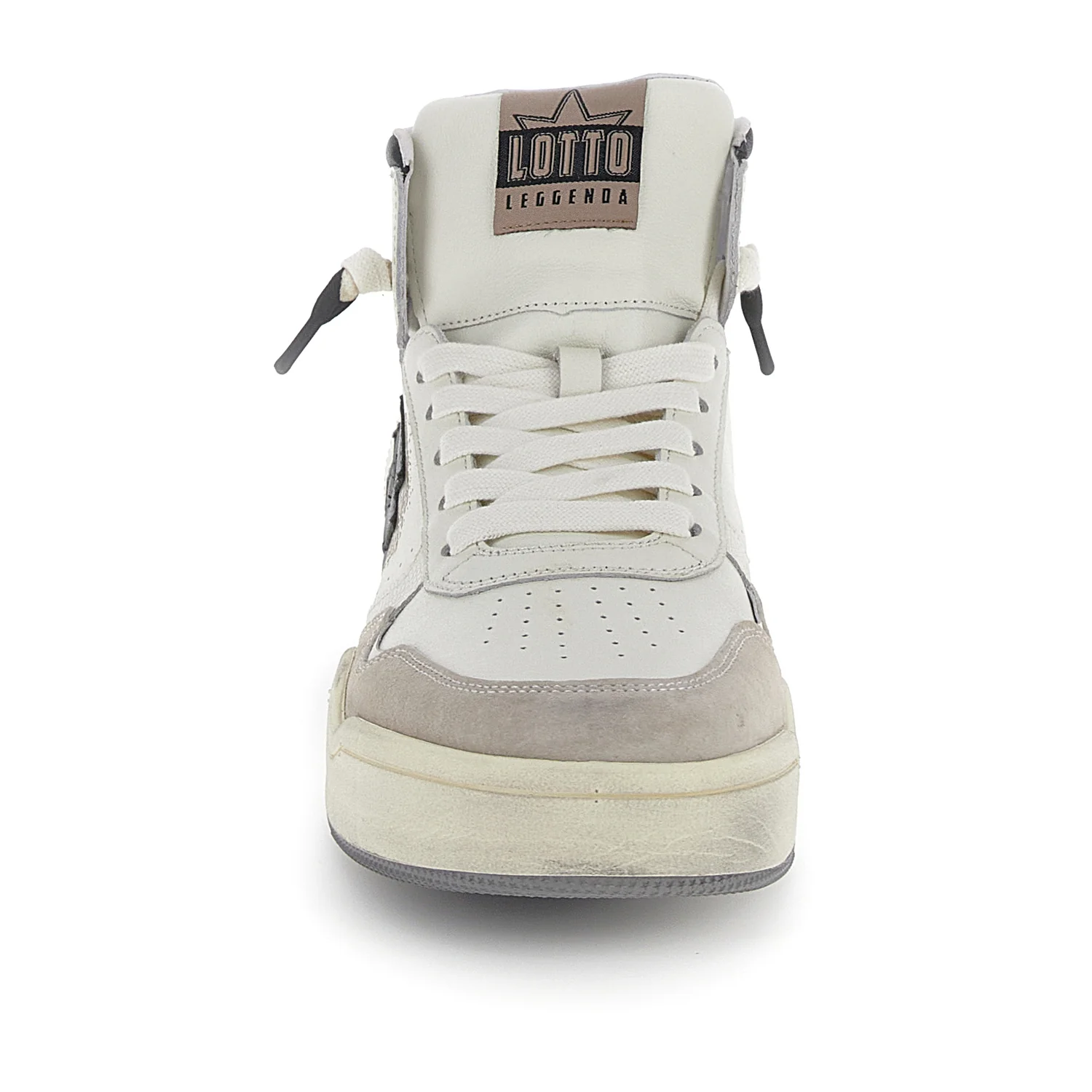 SCARPE MID HOOP STARS HIGH SUEDE BIANCO - Image 4