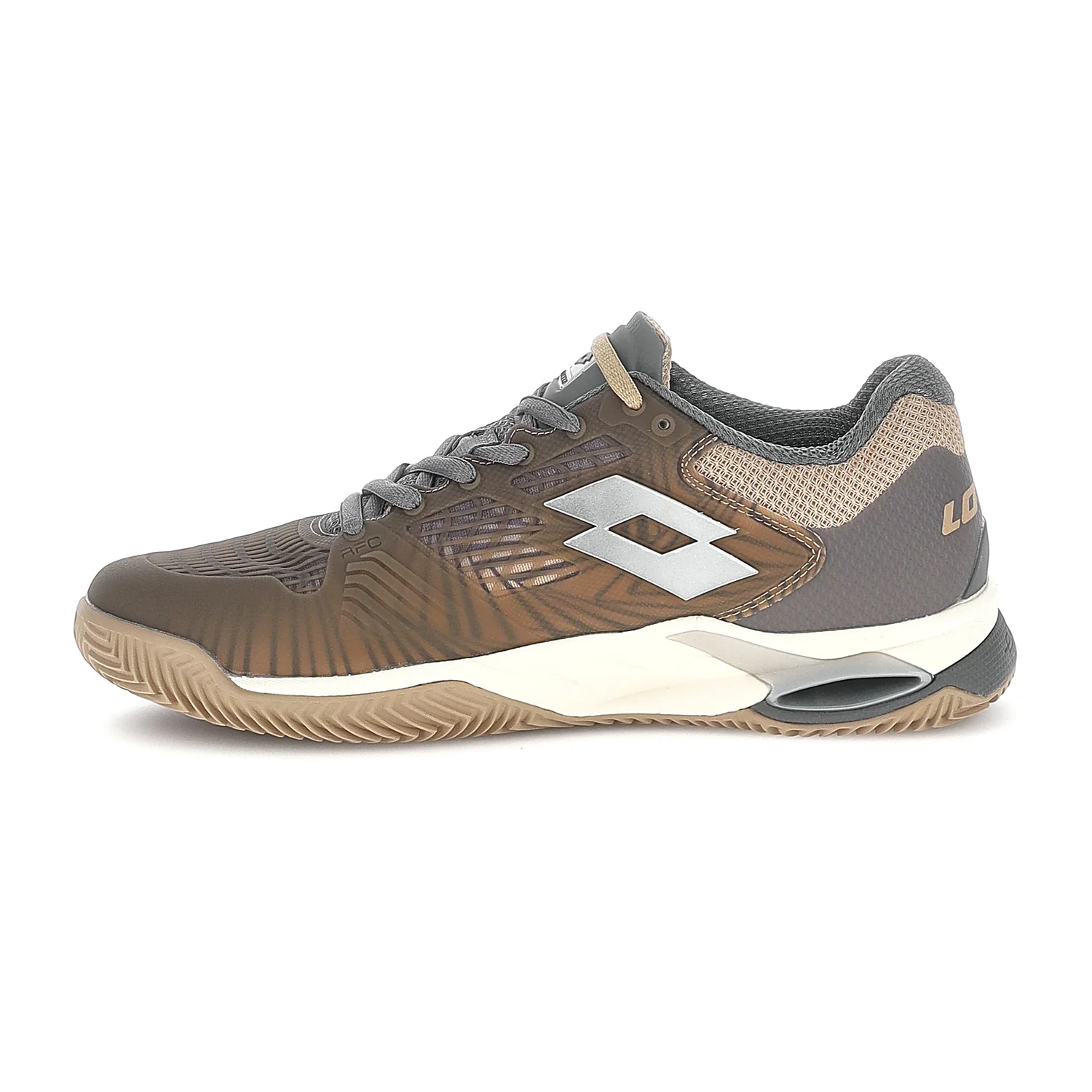 SCARPE TENNIS TERRA BATTUTA MIRAGE 100 GRIGIO - Image 3