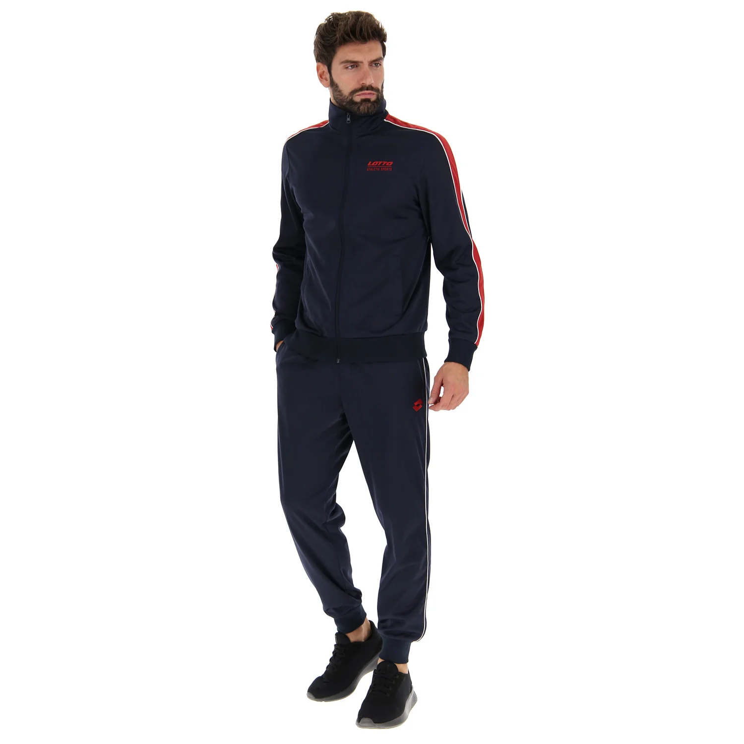 TUTA GINNASTICA TEMPO LIBERO CIRCLE BLU SCURO