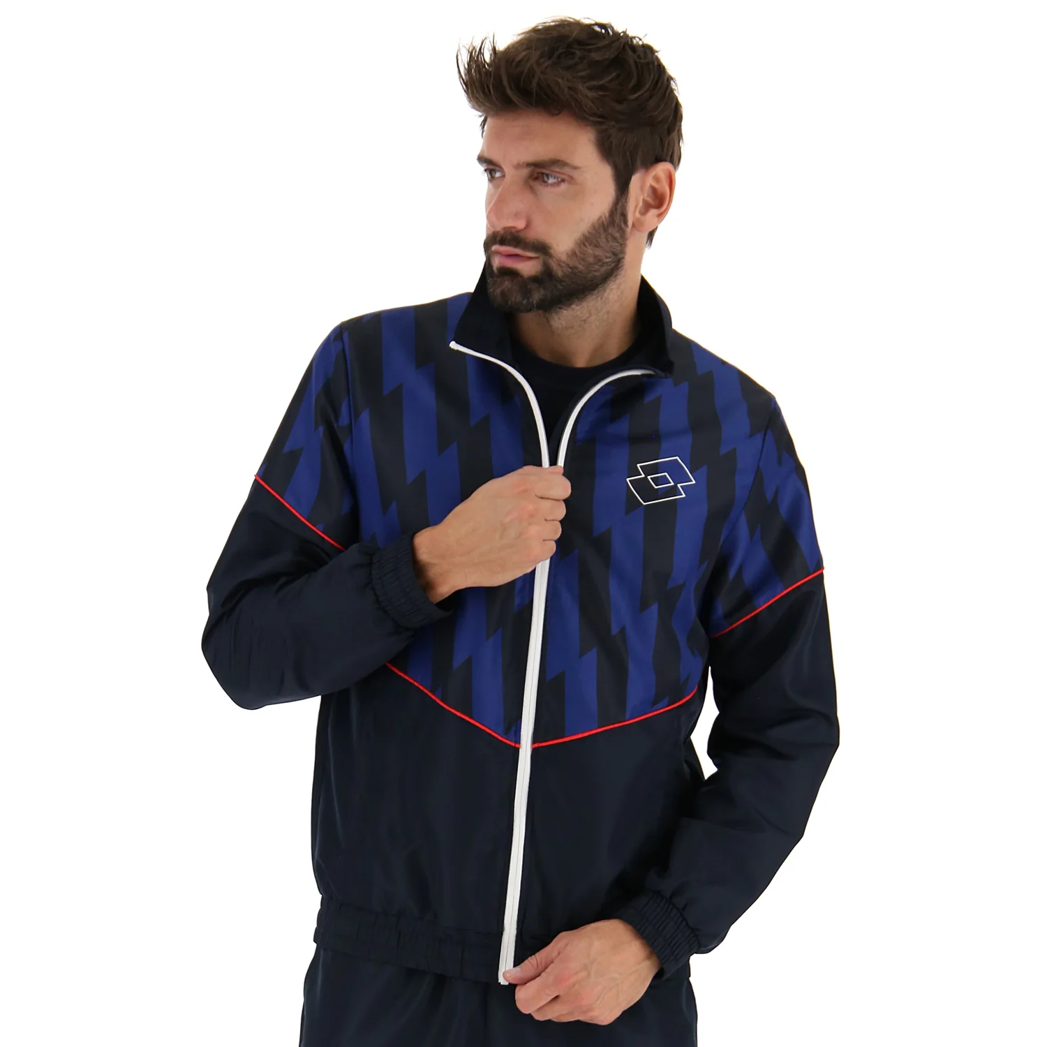 TUTA GINNASTICA TEMPO LIBERO LOGO BLU SCURO - Image 2