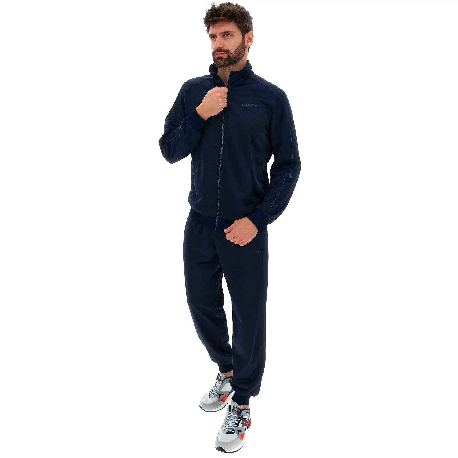 TUTA GINNASTICA TEMPO LIBERO OLIMPIA BLU SCURO