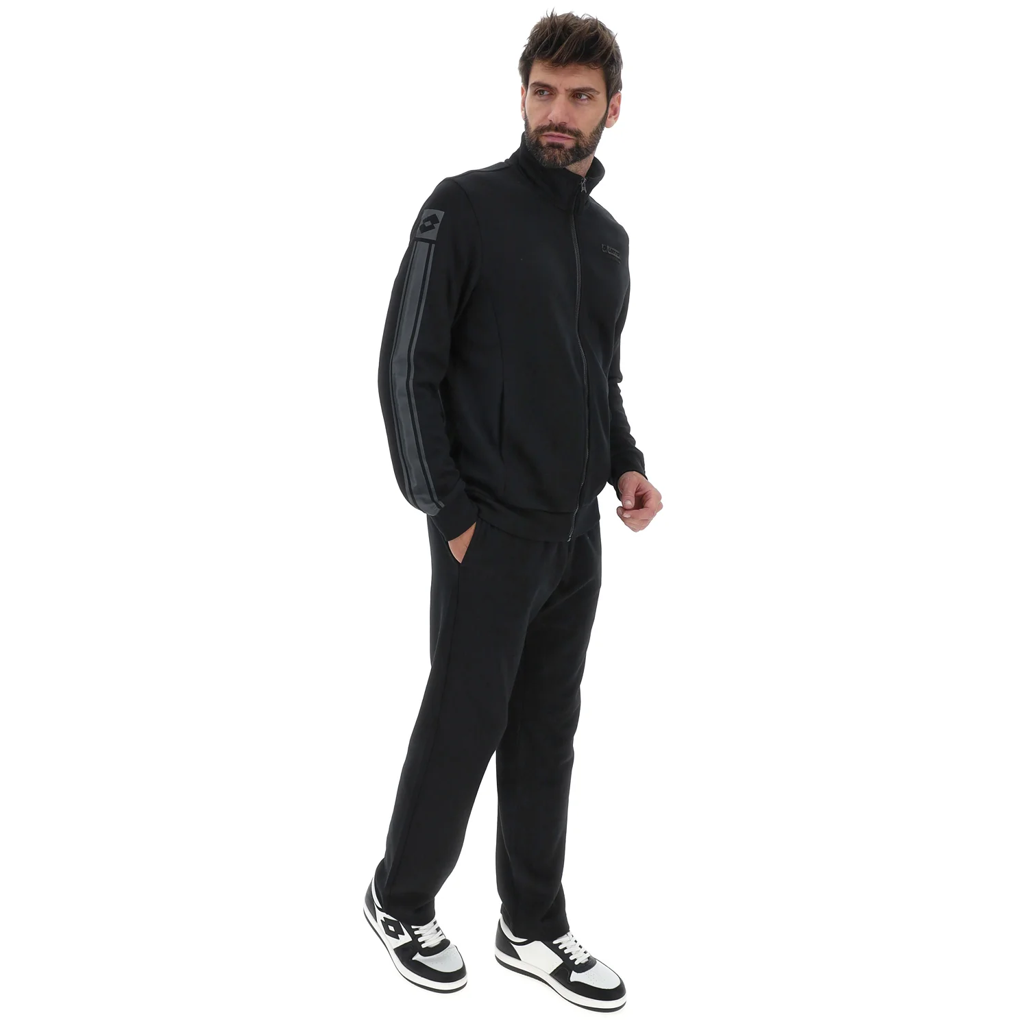 TUTA GINNASTICA TEMPO LIBERO PRIMATO NERO