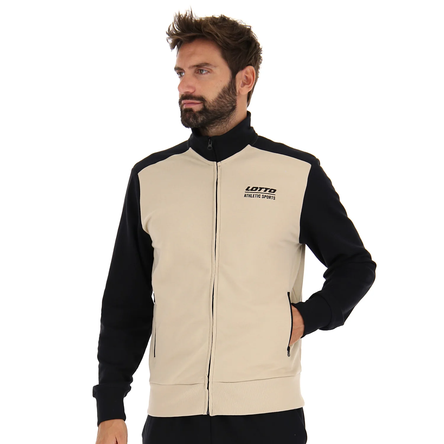 TUTA GINNASTICA TEMPO LIBERO TRIPLE BEIGE - Image 2