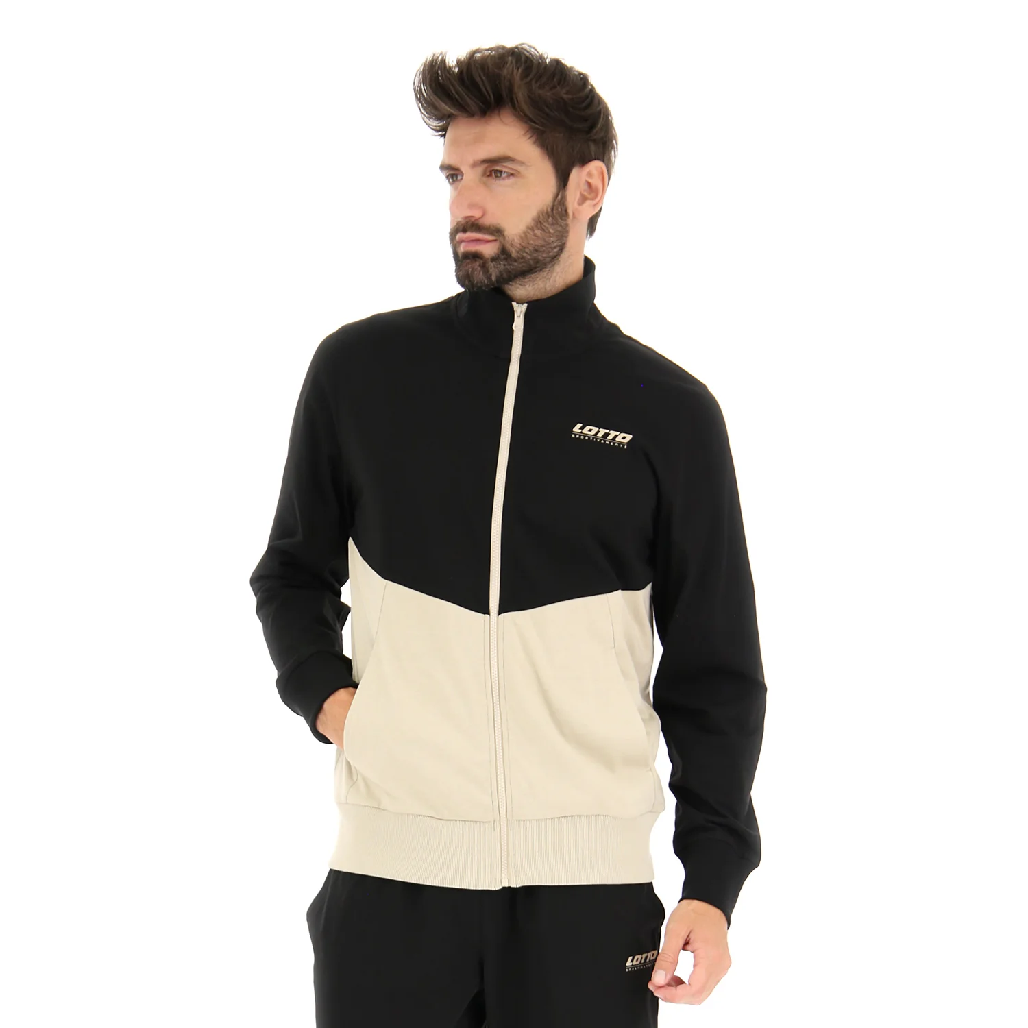 TUTA GINNASTICA TEMPO LIBERO TRIPLE BEIGE - Image 2